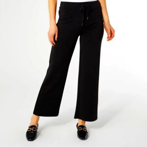 COCO&CARMEN BRAND WIDE LEG ELASTINE SLIP ON WAIST ANKLE LENGTH PANTS size L/ XL
